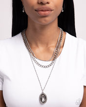 Load image into Gallery viewer, Edgy Empire White Necklace