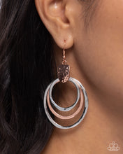 Load image into Gallery viewer, Suddenly I See Copper Earrings