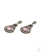 Load image into Gallery viewer, Complimentary Chandelier Brass Earrings