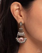 Load image into Gallery viewer, Complimentary Chandelier Brass Earrings