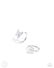 Load image into Gallery viewer, Aerial Attitude Silver Cuff Earrings