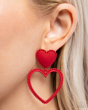 Load image into Gallery viewer, Casual Chemistry Red Earrings