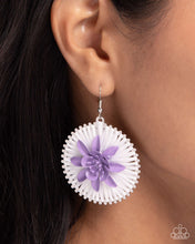 Load image into Gallery viewer, Dancing Daydream Purple Earrings