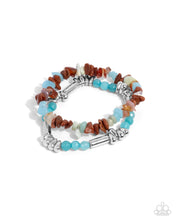 Load image into Gallery viewer, Stony Sequence Blue Bracelet