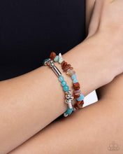 Load image into Gallery viewer, Stony Sequence Blue Bracelet