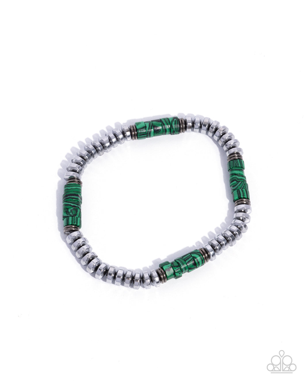 Marbled Mecca Green Men’s Bracelet