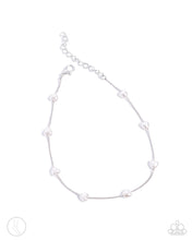 Load image into Gallery viewer, Charming Court White Anklet