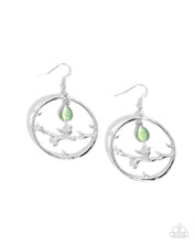 Load image into Gallery viewer, Picturesque Scene Green Earrings