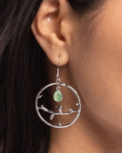 Load image into Gallery viewer, Picturesque Scene Green Earrings