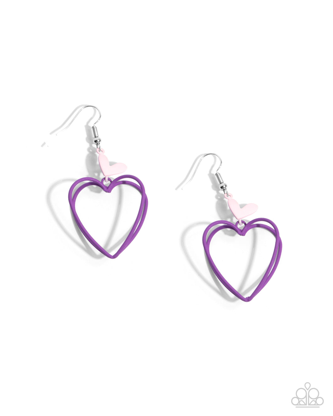 Acceptable Affection Purple Earrings