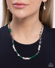 Load image into Gallery viewer, Wholesome Wanderlust Green Necklace