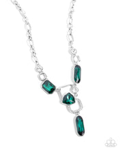 Load image into Gallery viewer, Artistic Elegance Green Necklace
