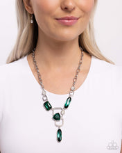 Load image into Gallery viewer, Artistic Elegance Green Necklace