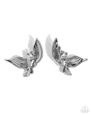 Bird of PLAY Silver Earrings