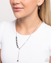 Load image into Gallery viewer, Drops of Dazzle Black Necklace