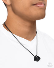 Load image into Gallery viewer, City Chase Black Men’s Necklace