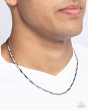 Load image into Gallery viewer, Complimentary Chain Mens Silver Necklace