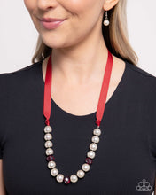Load image into Gallery viewer, Exclusive Ease Red Necklace