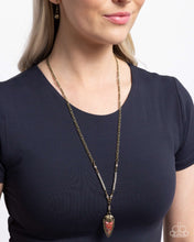Load image into Gallery viewer, Coarse Change Red Necklace