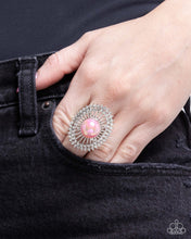 Load image into Gallery viewer, Ornamental Outline Pink Ring