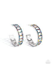Load image into Gallery viewer, Bridging Brilliance Multi Hoop Earrings