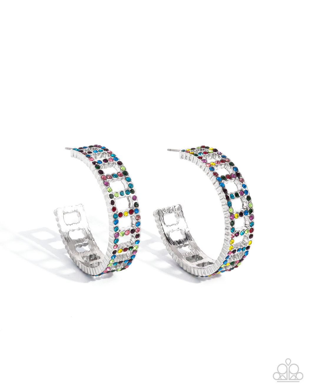 Bridging Brilliance Multi Hoop Earrings