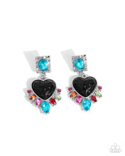 Load image into Gallery viewer, Bohemian Bling Black Earrings