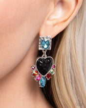 Load image into Gallery viewer, Bohemian Bling Black Earrings