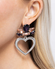 Load image into Gallery viewer, Pushing Perfection Purple Earrings