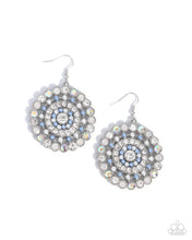 Load image into Gallery viewer, Wreathed Wonderland Blue Earrings