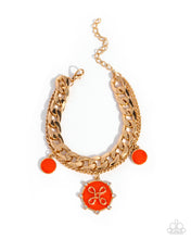 Load image into Gallery viewer, Preppy Present Orange Bracelet