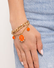 Load image into Gallery viewer, Preppy Present Orange Bracelet