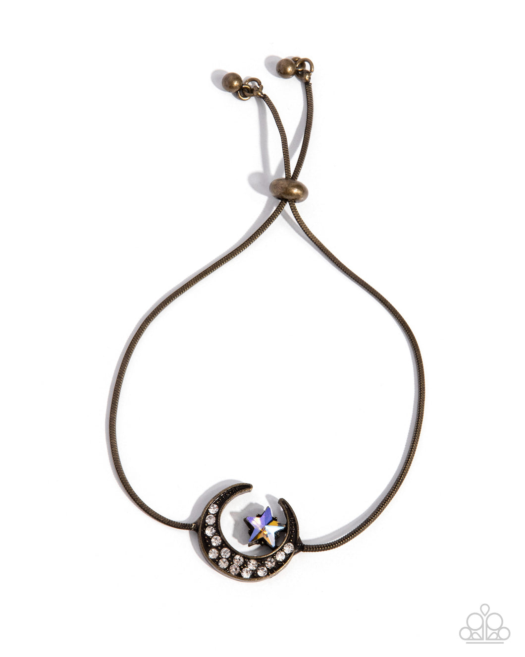 Abstract Atmosphere Brass Bracelet