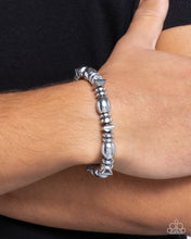 Load image into Gallery viewer, Manufactured Model Silver Men’s Bracelet