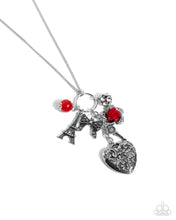 Load image into Gallery viewer, Parisian Press Red Necklace