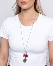 Load image into Gallery viewer, Parisian Press Red Necklace