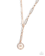 Load image into Gallery viewer, Falling For A Shooting Star Rose Gold Necklace