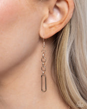 Load image into Gallery viewer, Falling For A Shooting Star Rose Gold Necklace