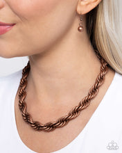 Load image into Gallery viewer, Complete Curves Copper Necklace