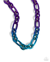 Load image into Gallery viewer, Nuanced Nightlife Purple Necklace