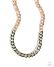 Load image into Gallery viewer, Painted Problem Green Necklace