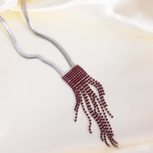 Load image into Gallery viewer, Straighten Up Red Necklace