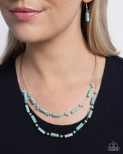 Load image into Gallery viewer, Earthy Extrovert Blue Necklace