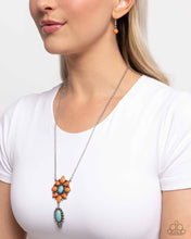 Load image into Gallery viewer, Force of Habit Orange Necklace