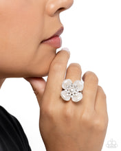 Load image into Gallery viewer, Unmatched Elegance White Skinny Band Ring