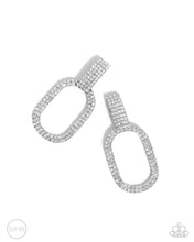 Load image into Gallery viewer, Guarded Glitz White Earrings