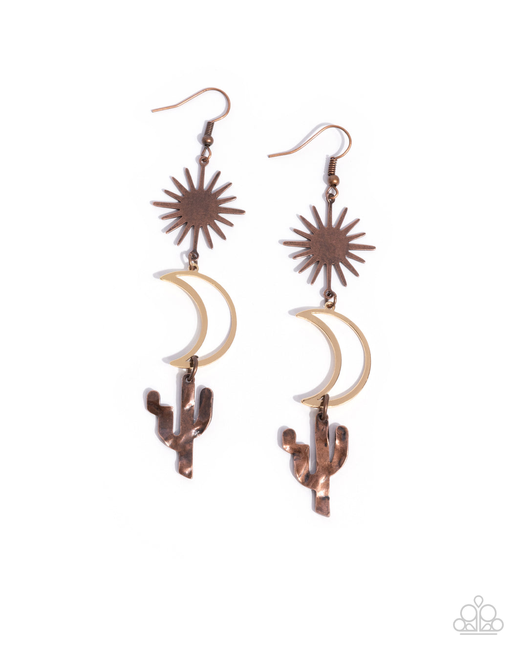 Wishfully Western Copper Earrings