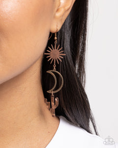 Wishfully Western Copper Earrings