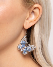 Load image into Gallery viewer, Teardrop Takeoff Blue Earrings