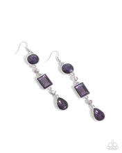 Load image into Gallery viewer, Complete Charisma Purple Earrings